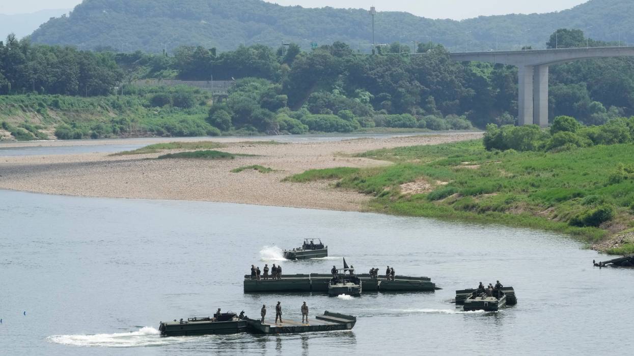 APTOPIX Koreas US Military Drills