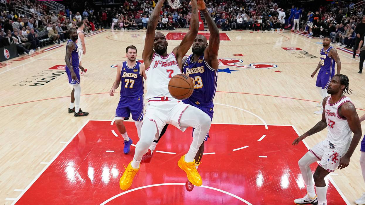 APTOPIX Lakers Rockets Basketball