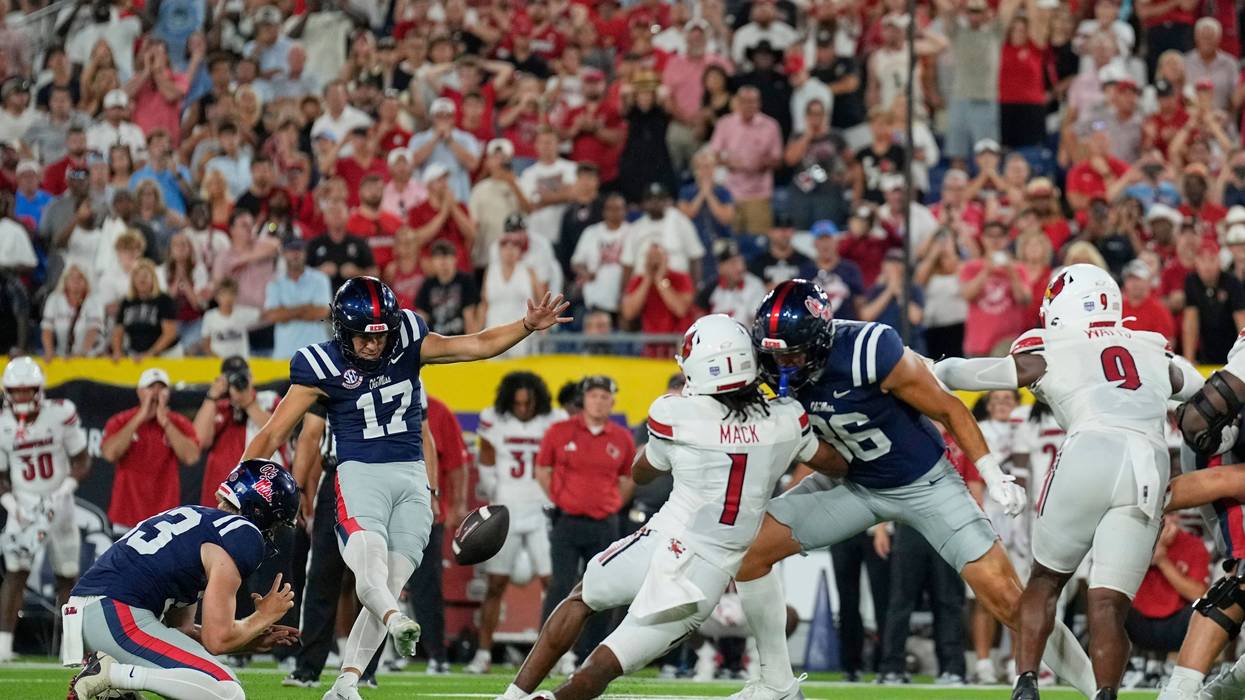 APTOPIX Louisville Mississippi Football
