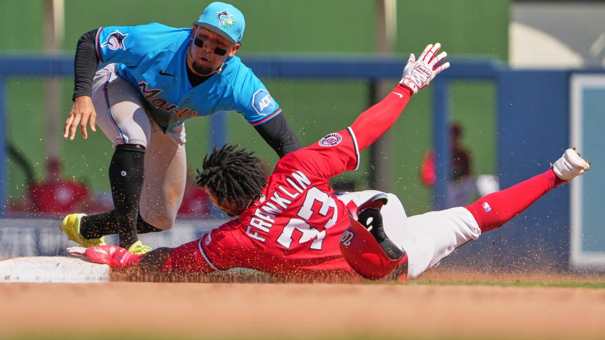 APTOPIX Marlins Nationals Spring Baseball