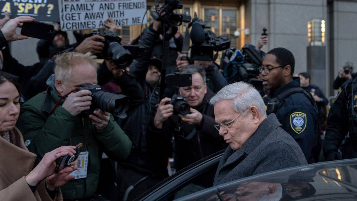 APTOPIX Menendez Bribery