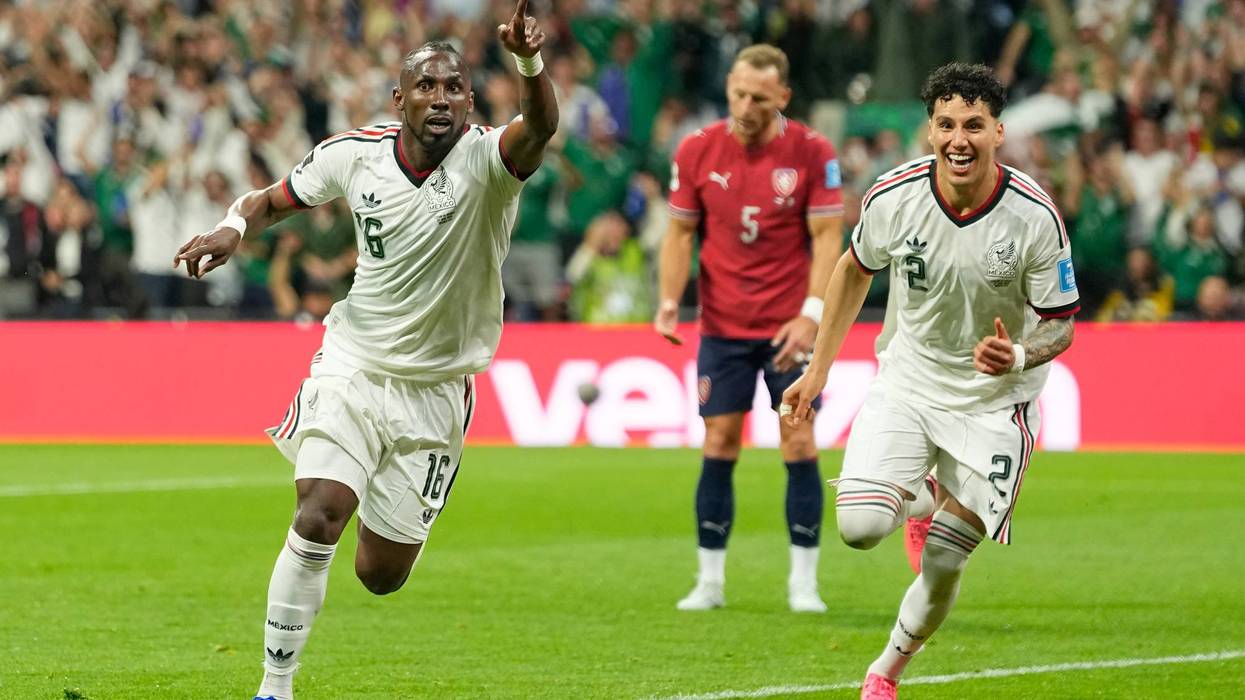 APTOPIX Mexico Czechia WCup Soccer 98