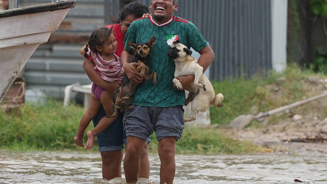 APTOPIX Mexico Extreme Weather Polo