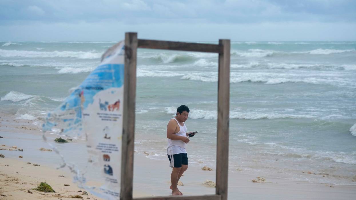 APTOPIX Mexico Tropical Weather