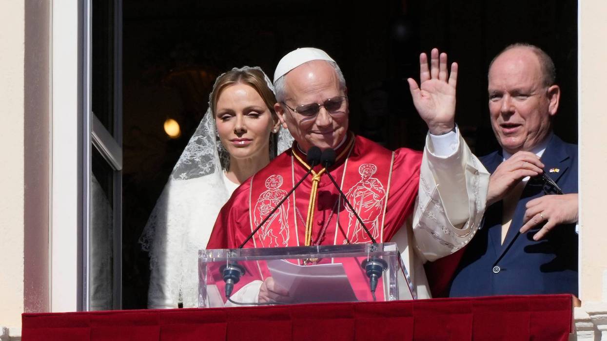 APTOPIX Monaco Pope 561