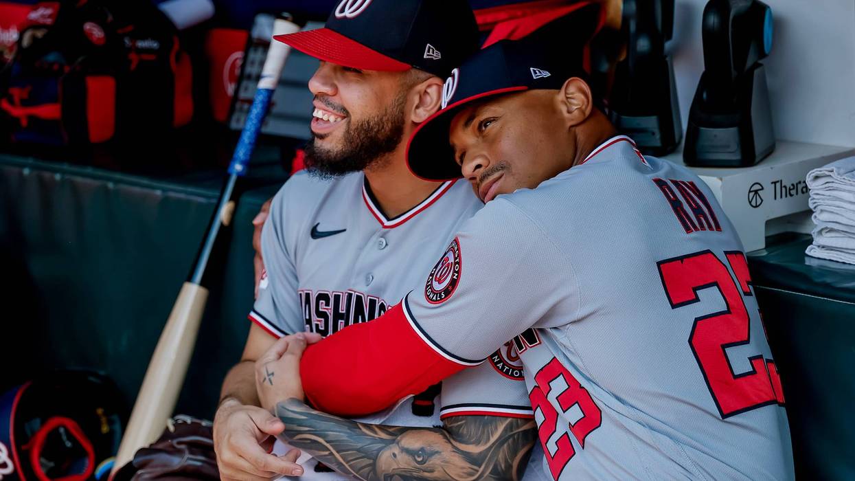 APTOPIX Nationals Braves Baseball