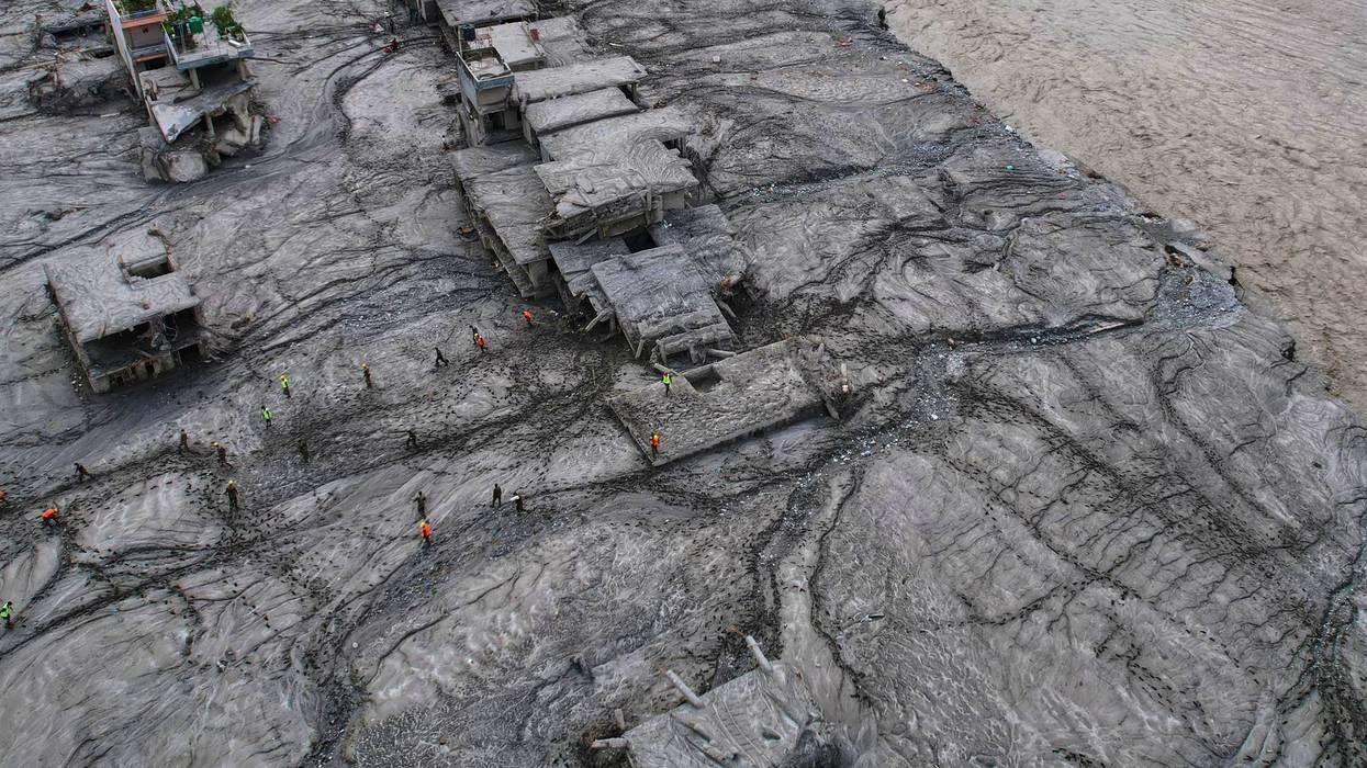 APTOPIX Nepal Flash Floods 3
