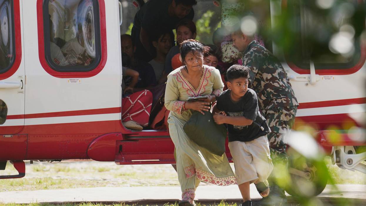 APTOPIX Nepal Flash Floods