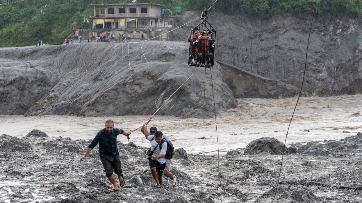 APTOPIX Nepal Flash Floods