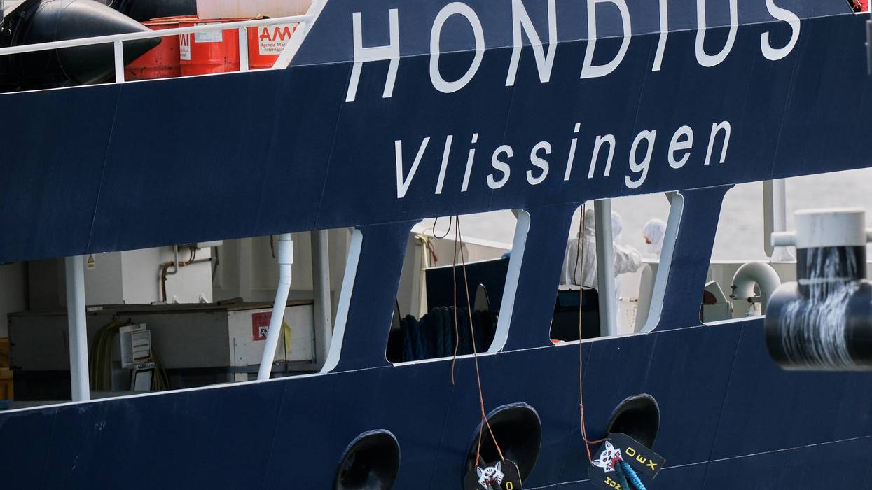 APTOPIX Netherlands Hantavirus Ship