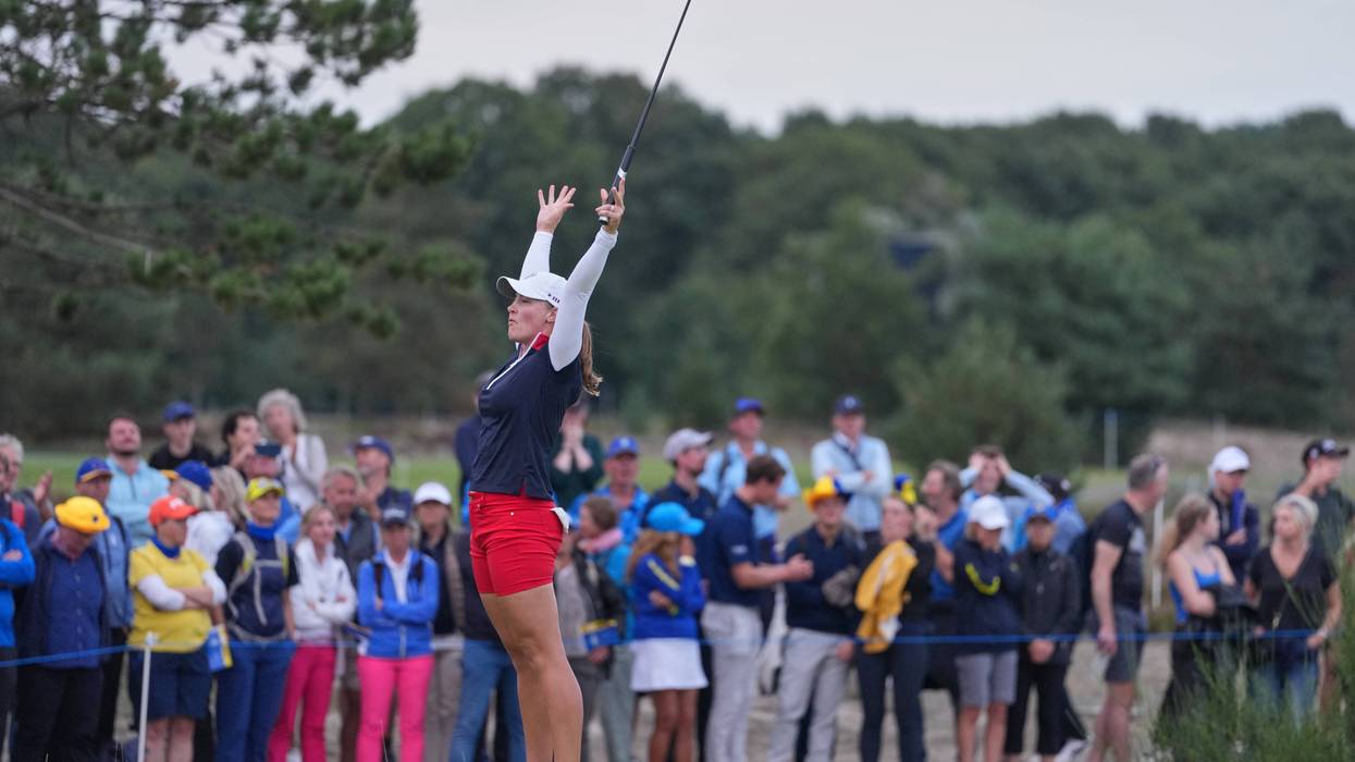 APTOPIX Netherlands Solheim Cup Golf 94