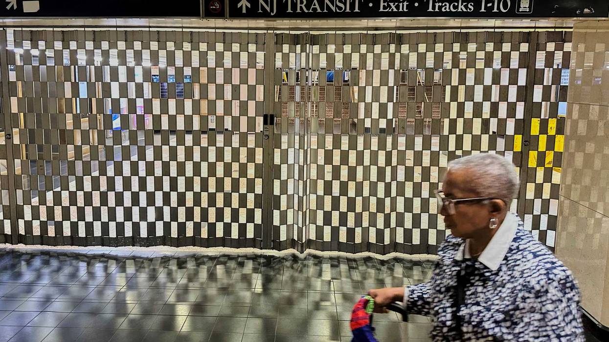 APTOPIX New Jersey Transit Engineers