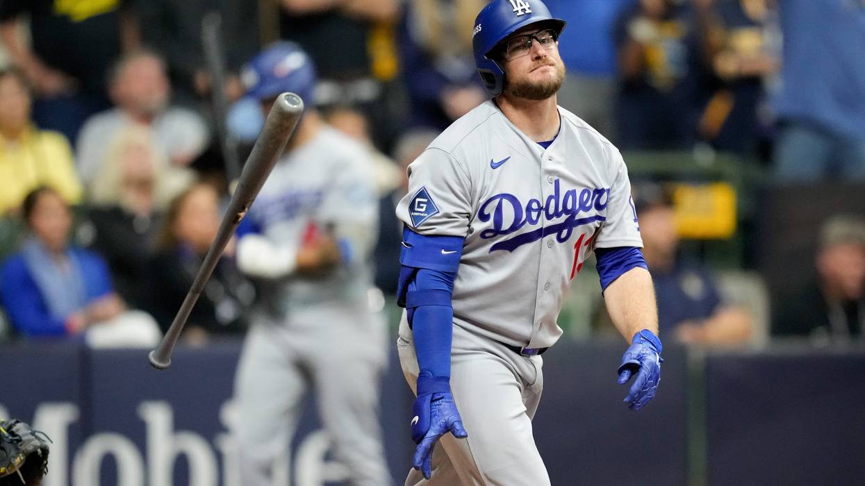 APTOPIX NLCS Dodgers Brewers Baseball