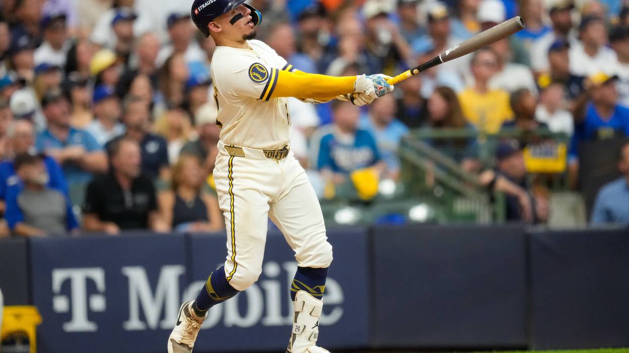 APTOPIX NLCS Dodgers Brewers Baseball