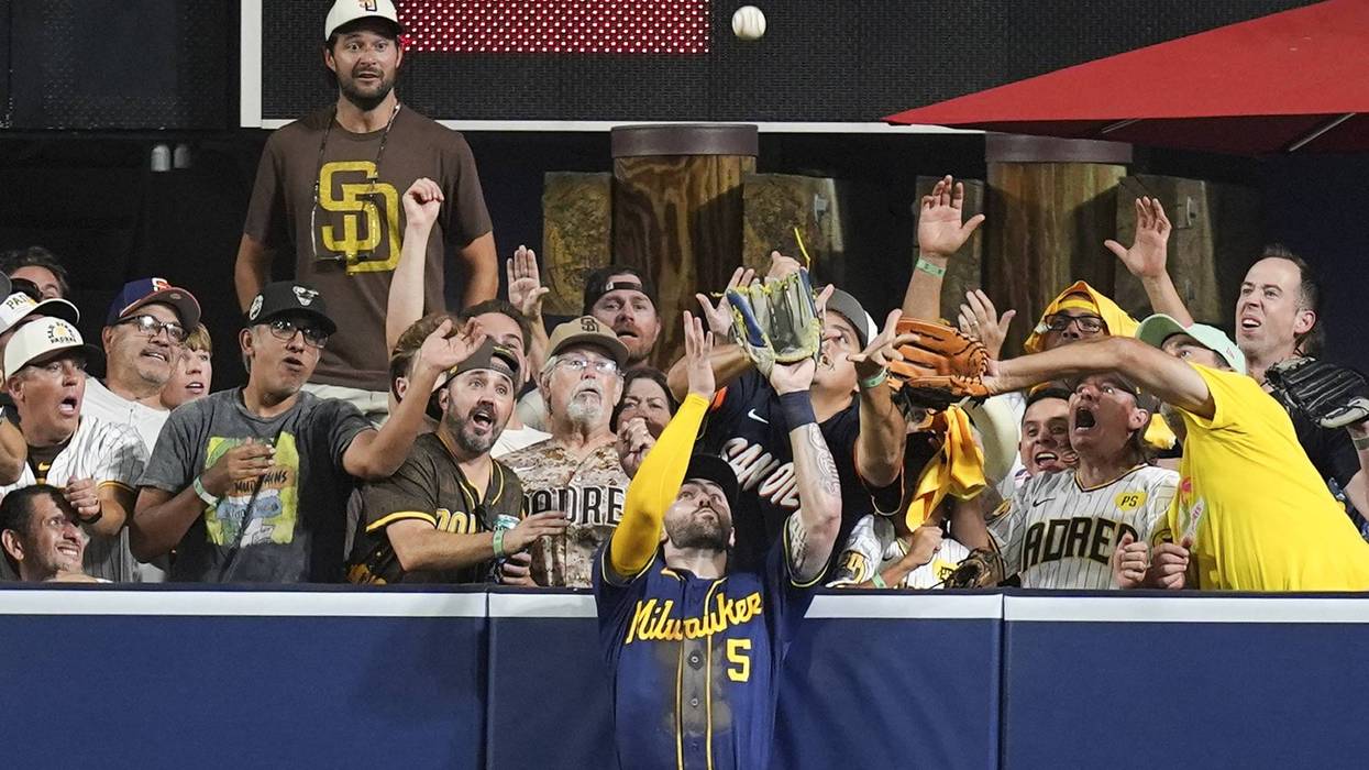 APTOPIX NLDS Brewers Padres Baseball