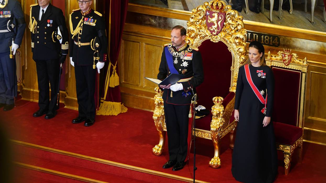 APTOPIX Norway King Harald