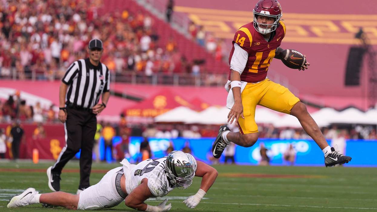APTOPIX Oregon USC Football 3687