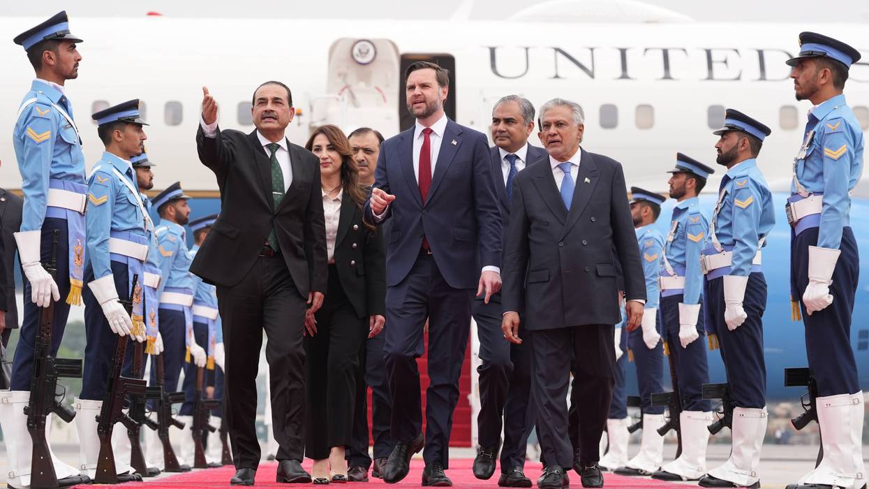 APTOPIX Pakistan Iran US Vance