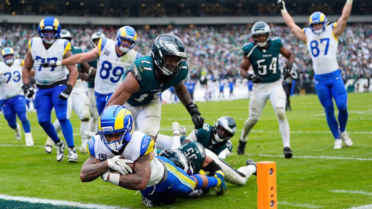 APTOPIX Rams Eagles Football