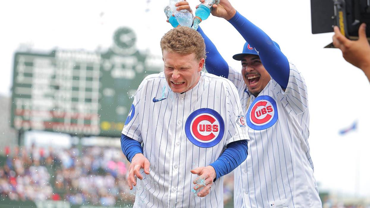 APTOPIX Reds Cubs Baseball