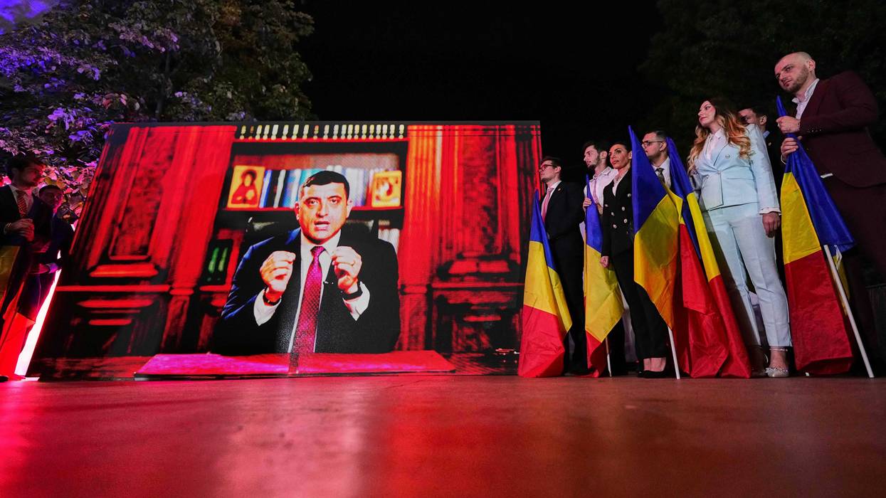 APTOPIX Romania Election