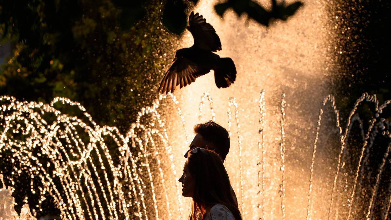 APTOPIX Romania Extreme Weather Heat 3346