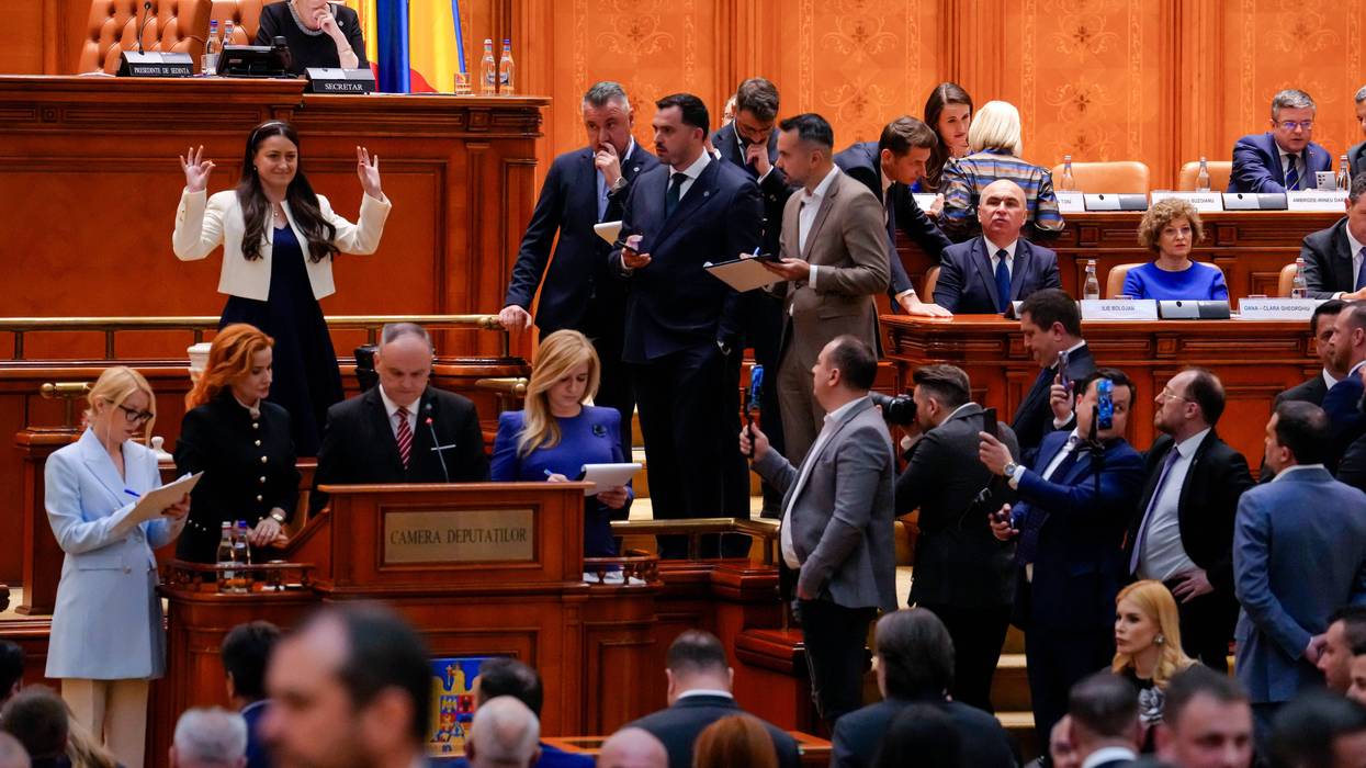APTOPIX Romania Politics