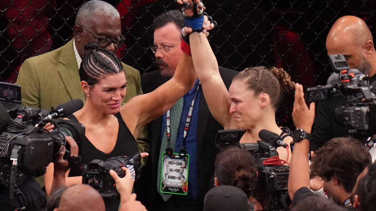 APTOPIX Rousey Carano Mixed Martial Arts 46