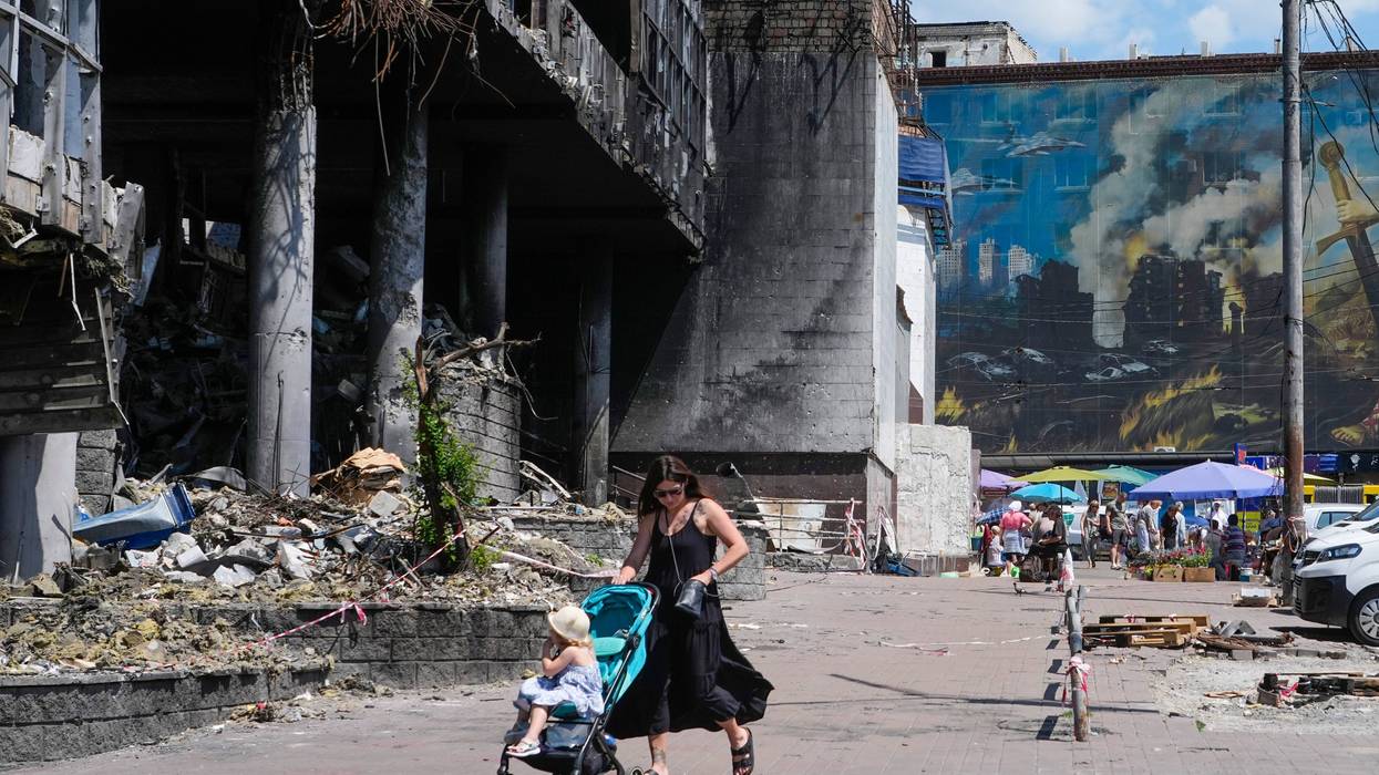 APTOPIX Russia Ukraine War Daily Life