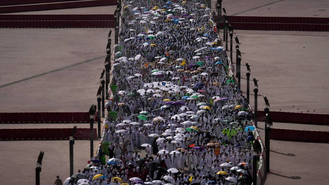 APTOPIX Saudi Arabia Hajj 6