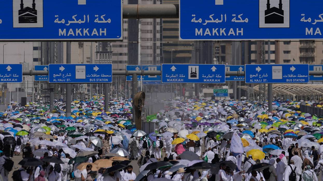 APTOPIX Saudi Arabia Hajj