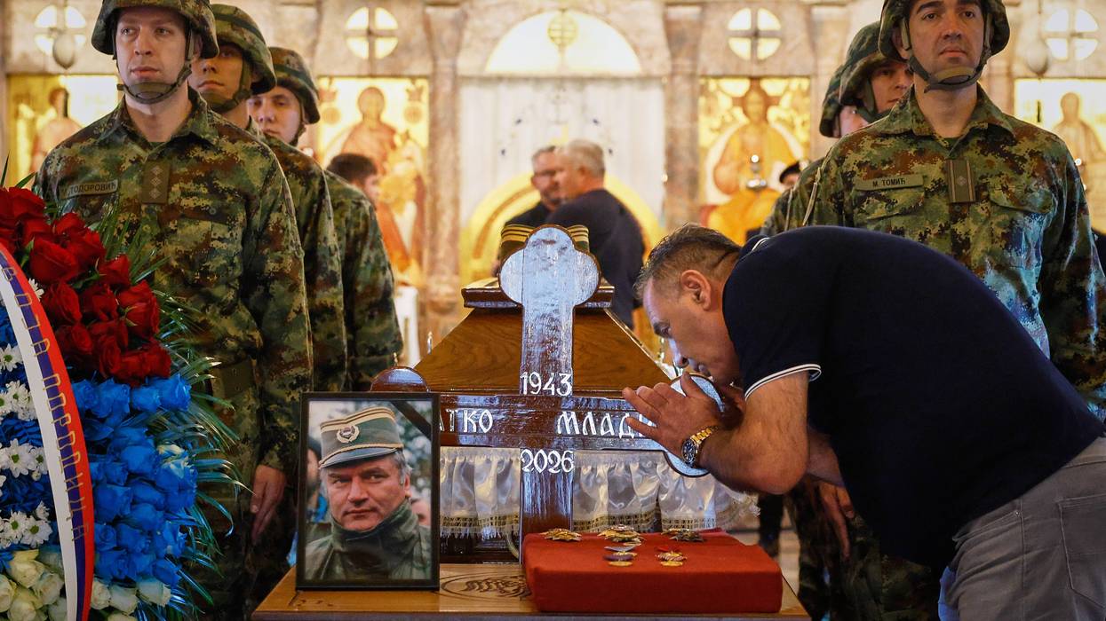 APTOPIX Serbia Ratko Mladic Funeral 7838