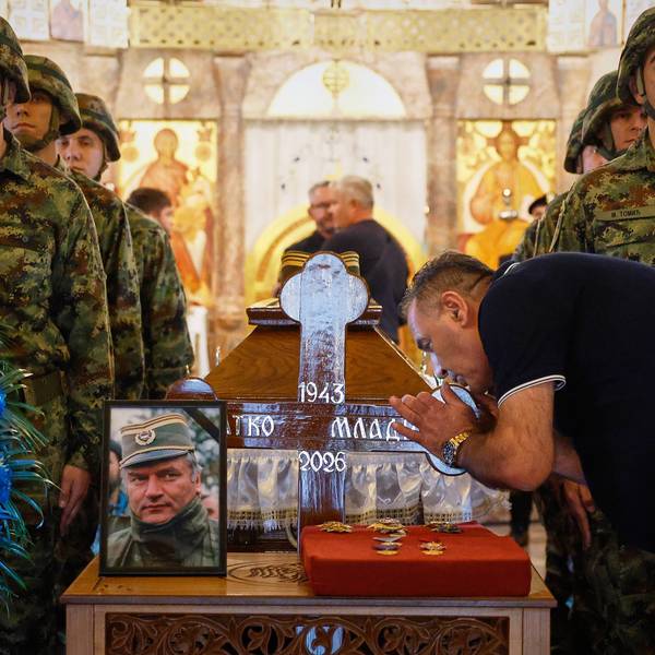 APTOPIX Serbia Ratko Mladic Funeral 7838