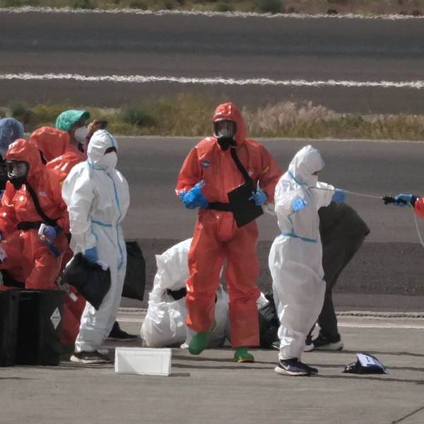 APTOPIX Spain Hantavirus Ship 6827