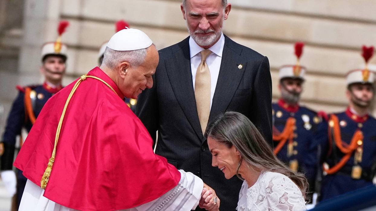 APTOPIX Spain Pope 6