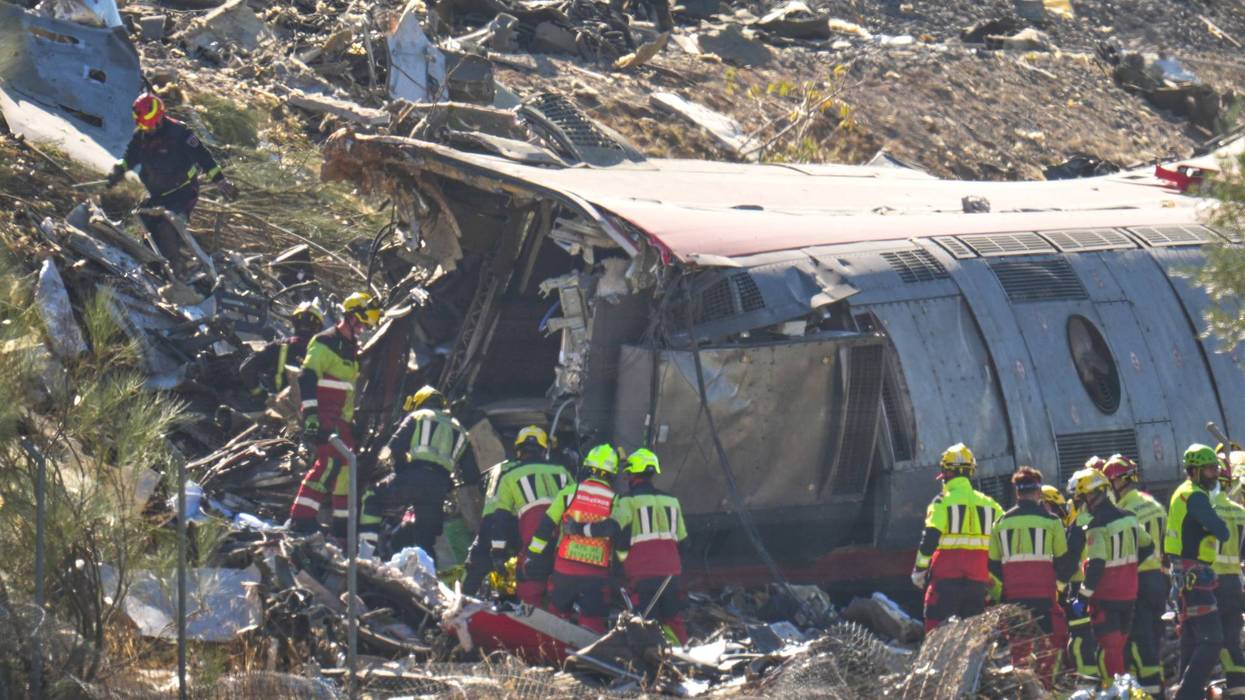 APTOPIX Spain Train Crash