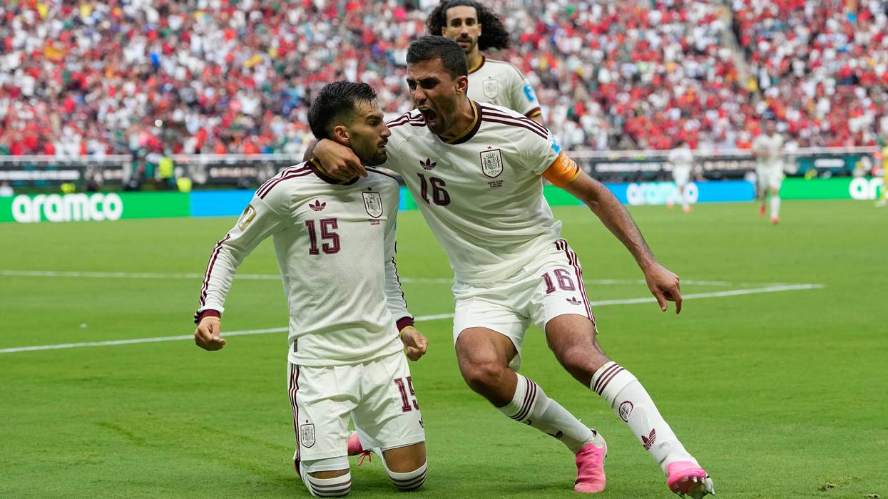 APTOPIX Spain Uruguay WCup Soccer 5