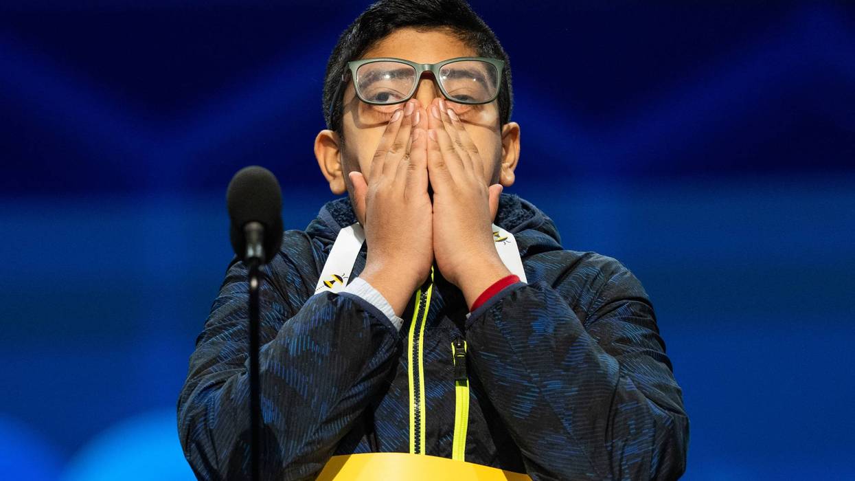 APTOPIX Spelling Bee