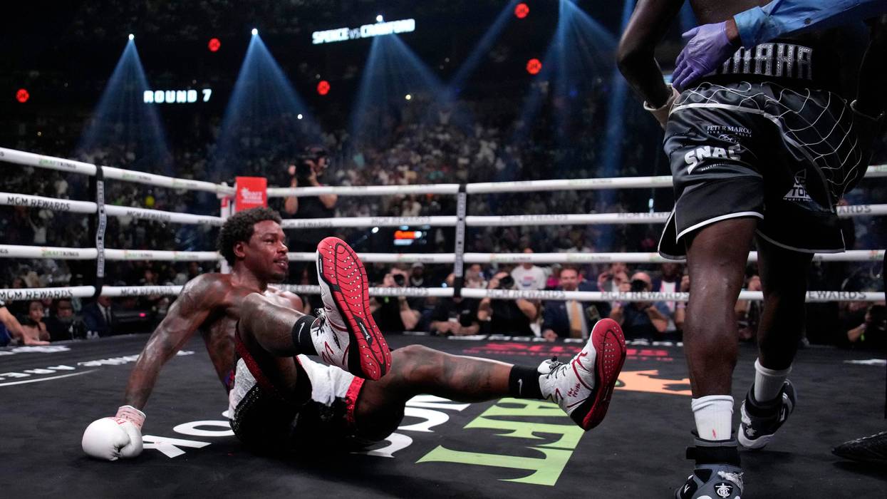 APTOPIX Spence Crawford Boxing