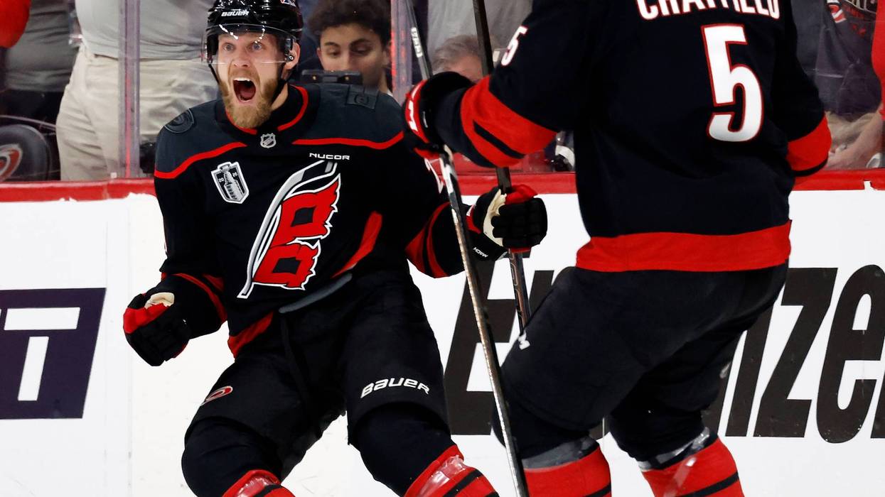 APTOPIX Stanley Cup Golden Knights Hurricanes Hockey 74