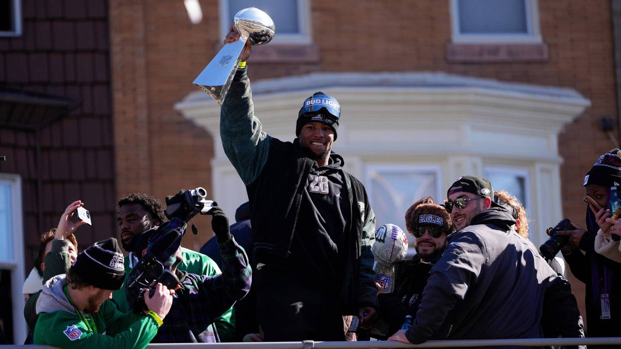 APTOPIX Super Bowl Eagles Parade Football