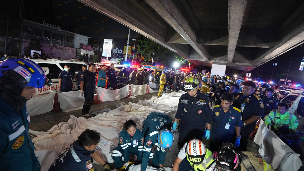 APTOPIX Thailand Fire