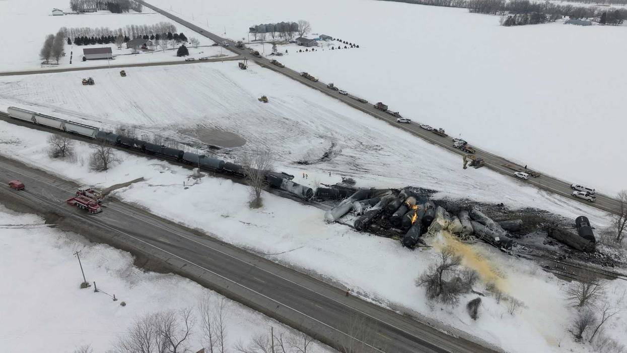 APTOPIX Train Derailment Minnesota