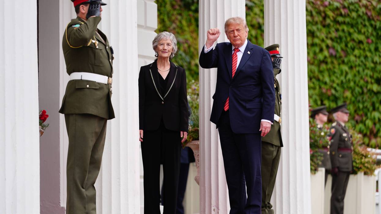 APTOPIX Trump Ireland 7213