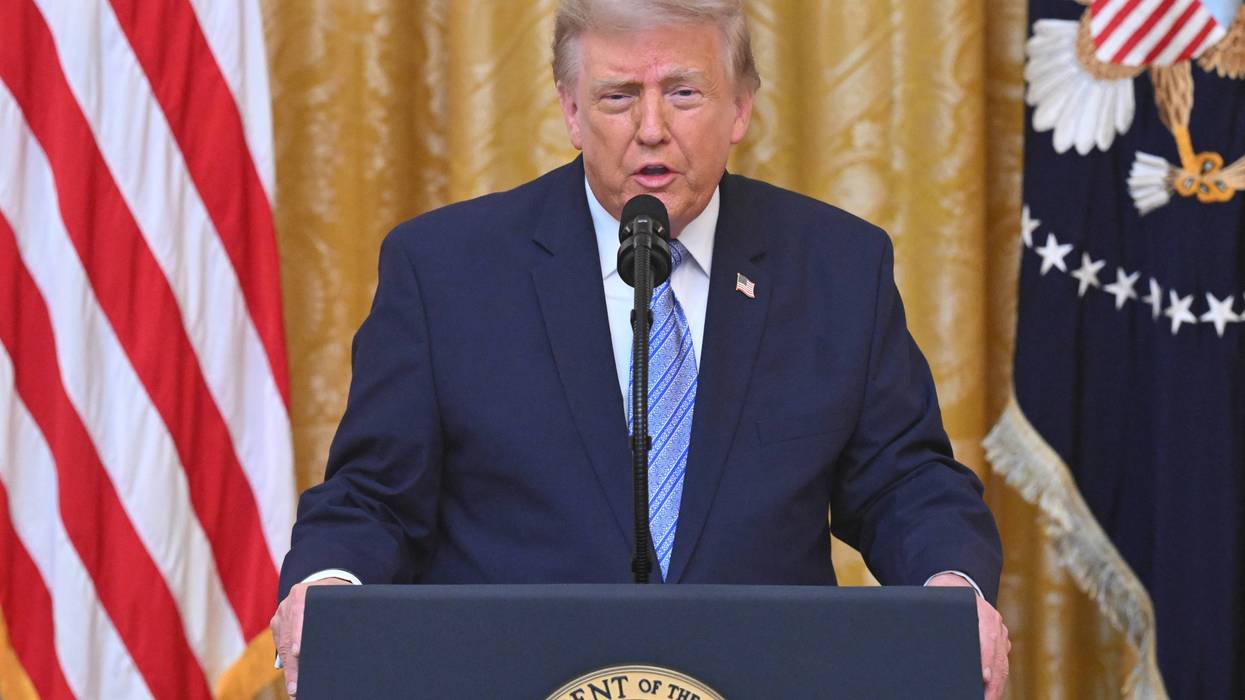APTOPIX Trump Speech