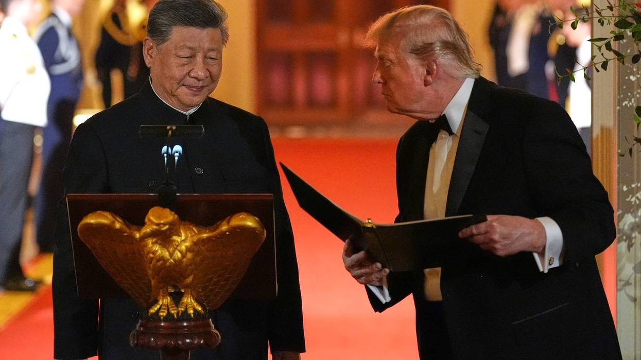 APTOPIX Trump Xi 33