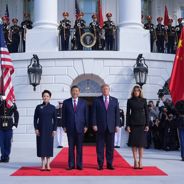 APTOPIX Trump Xi 3387