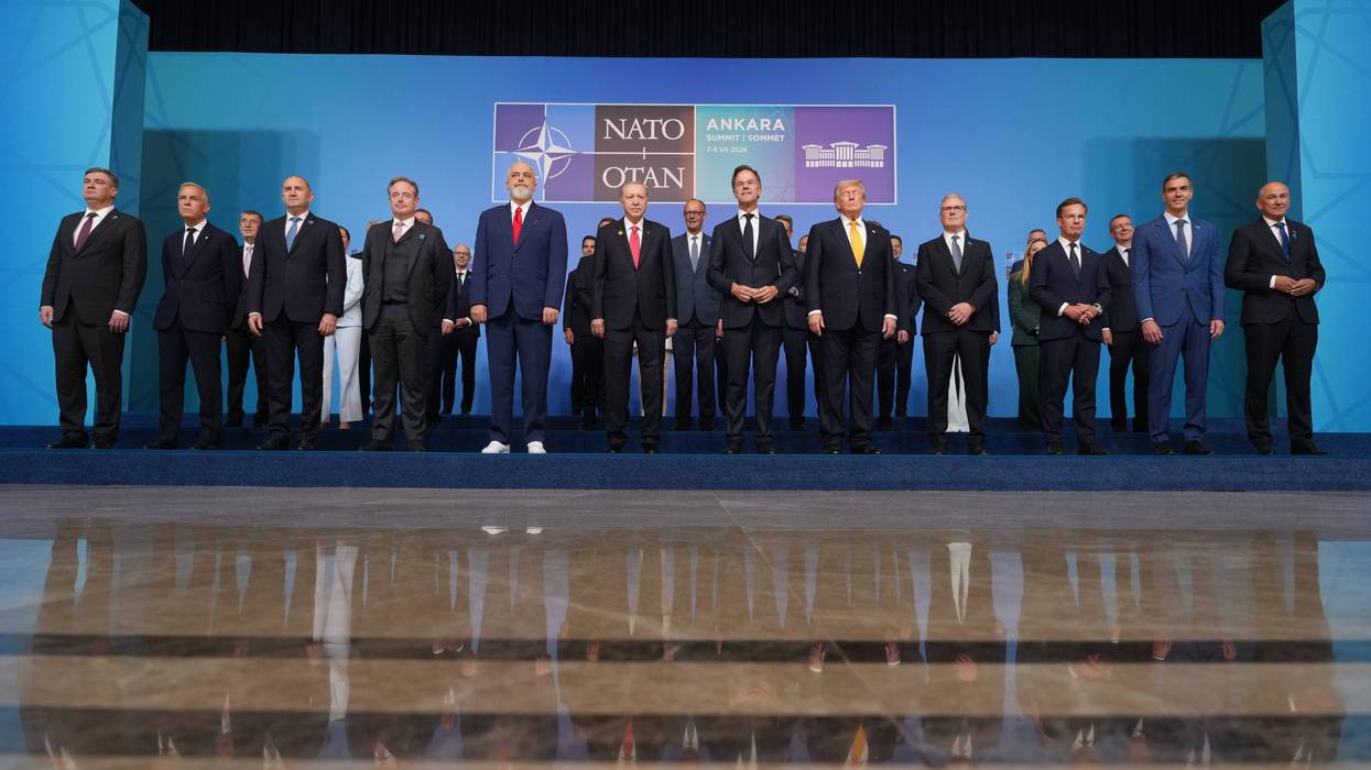 APTOPIX Turkey NATO Summit Trump
