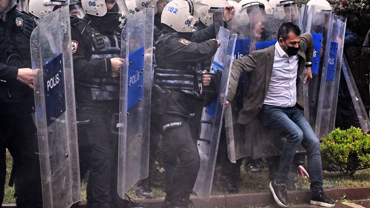 APTOPIX Turkey Opposition