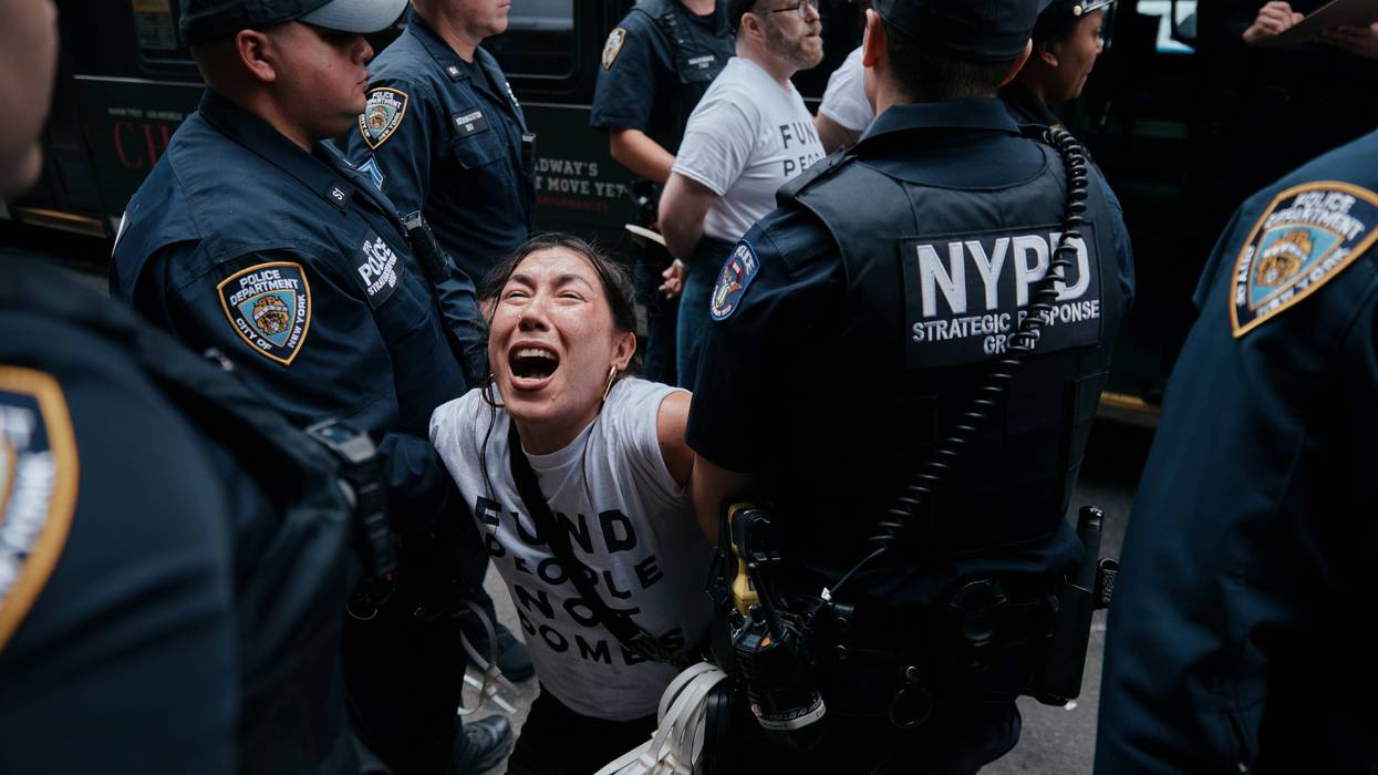APTOPIX US NYC Protest Israel
